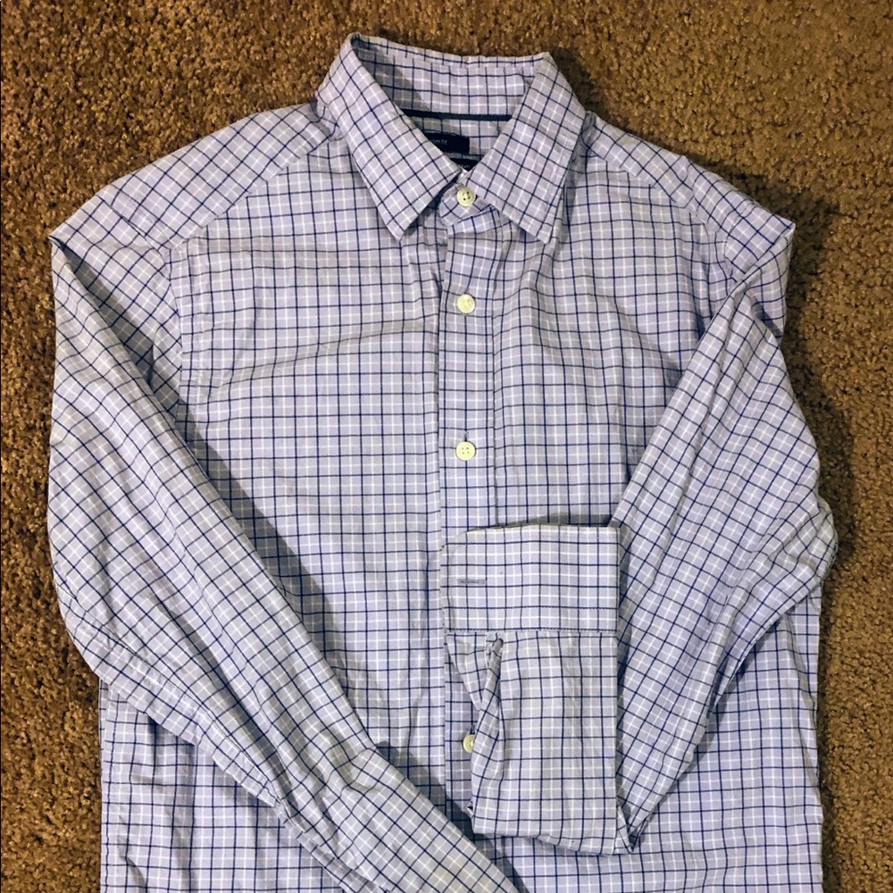 Gap Purple Button Down, Medium